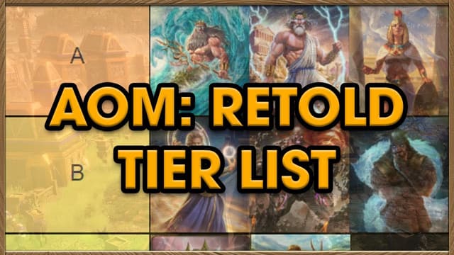 Age of Mythology Retold: Tier List!